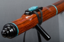 Cocobolo Native American Flute, Minor, Bass G-3, #J39E